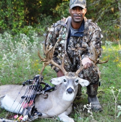 Texas game warden Erik Minter stopped this buck earlier this week for carrying too many tines through the woods.